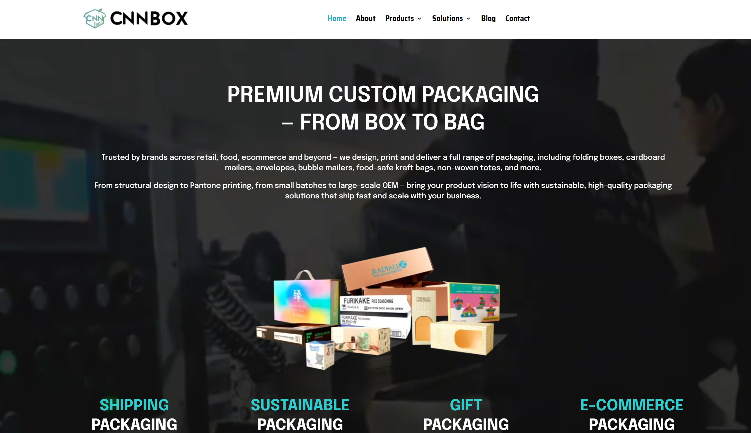CNNBox Custom Paper Bags
