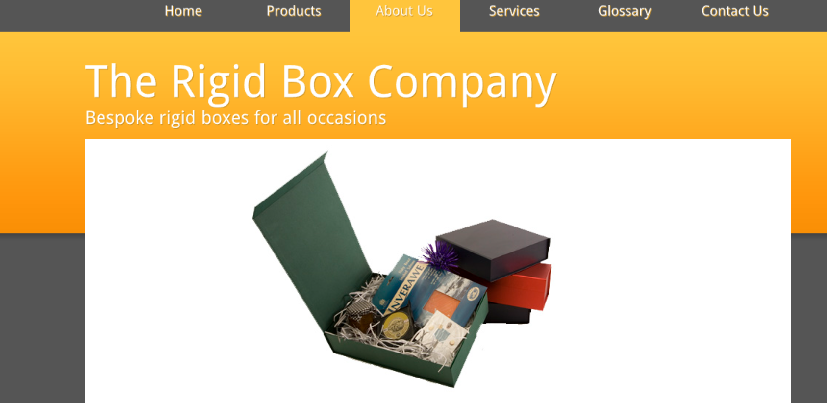 Custom designs- The Rigid Box Company