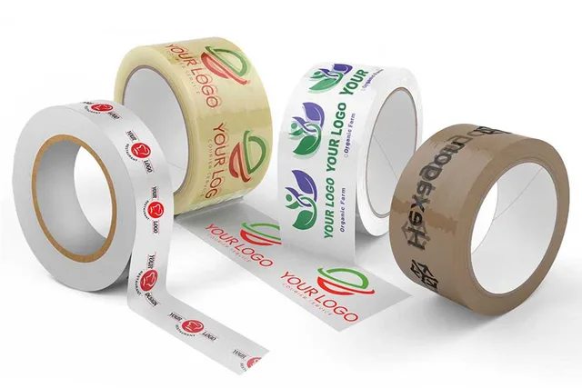 custom packing tape material