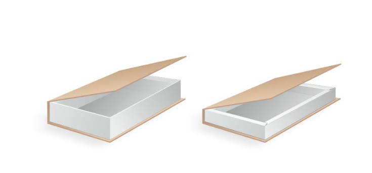 Hinged Lid Book Style Box