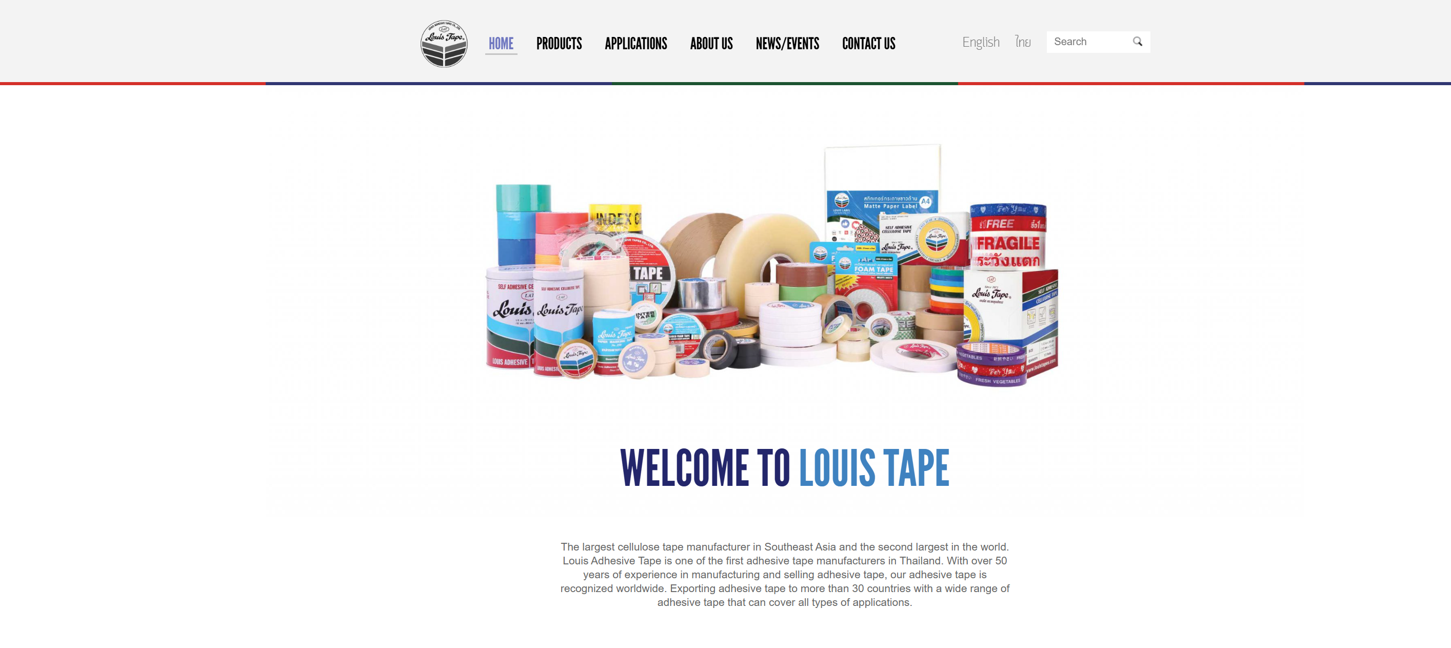 Louis Tape manufacturing facility for custom masking and high-performance double sided tapes