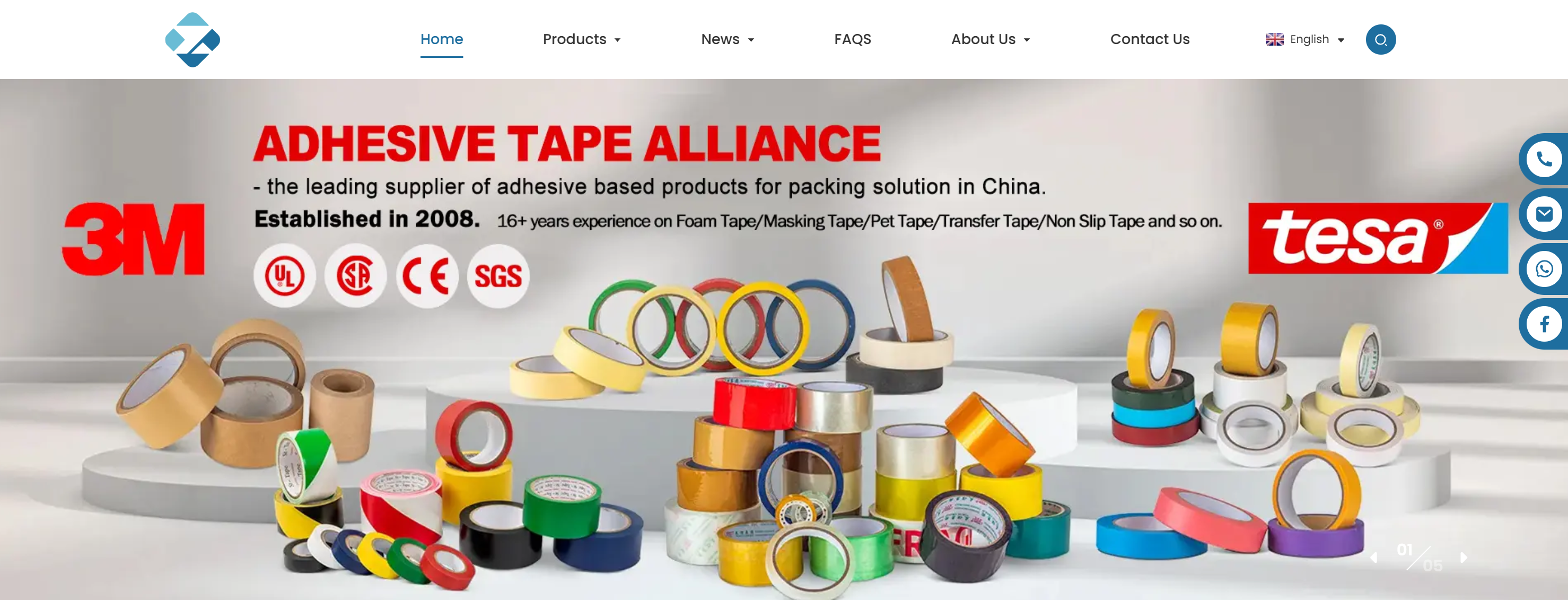 Shenzhen Xiangyu VHB foam and polyimide double sided tape rolls