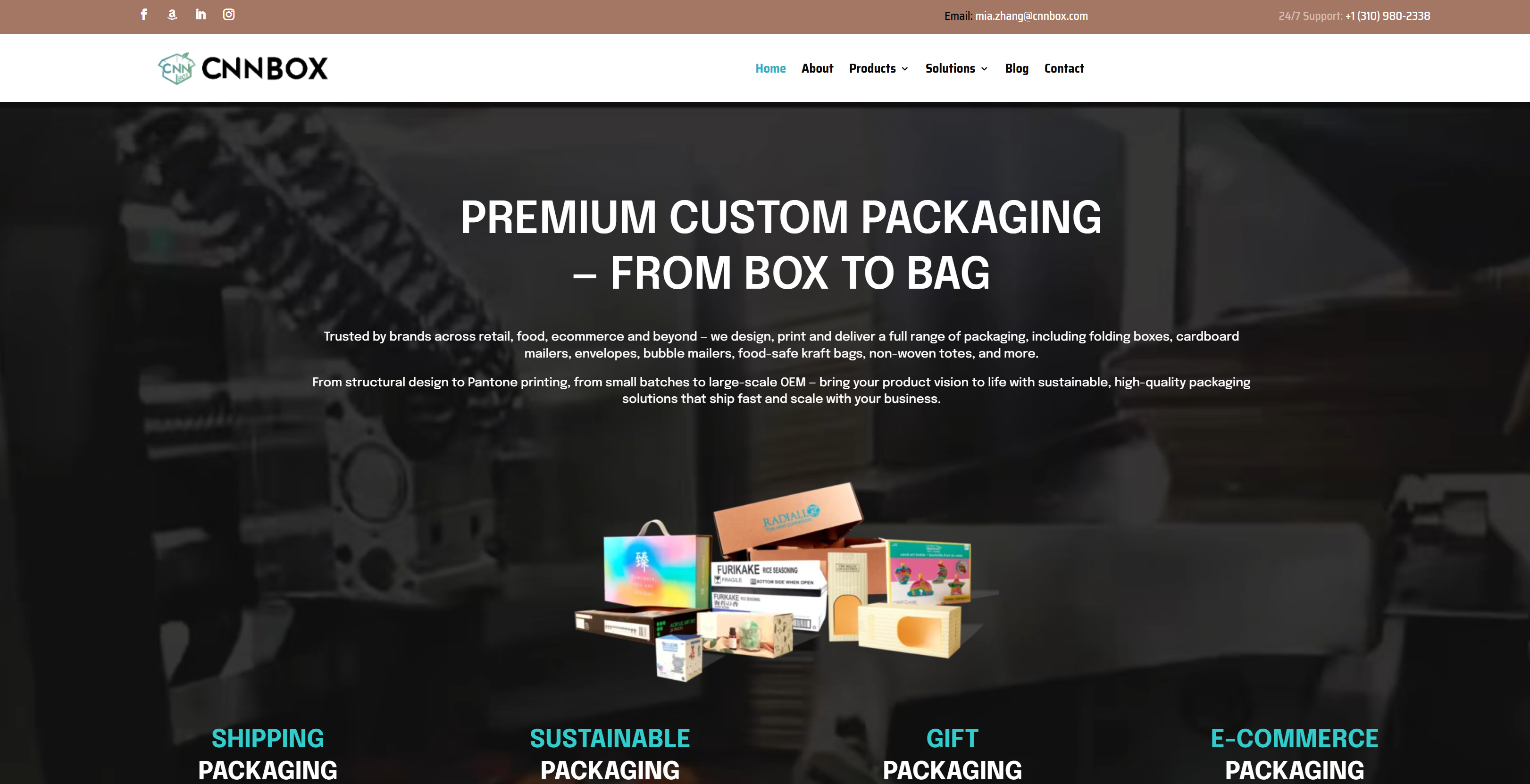 custom folding carton manufacturing in China