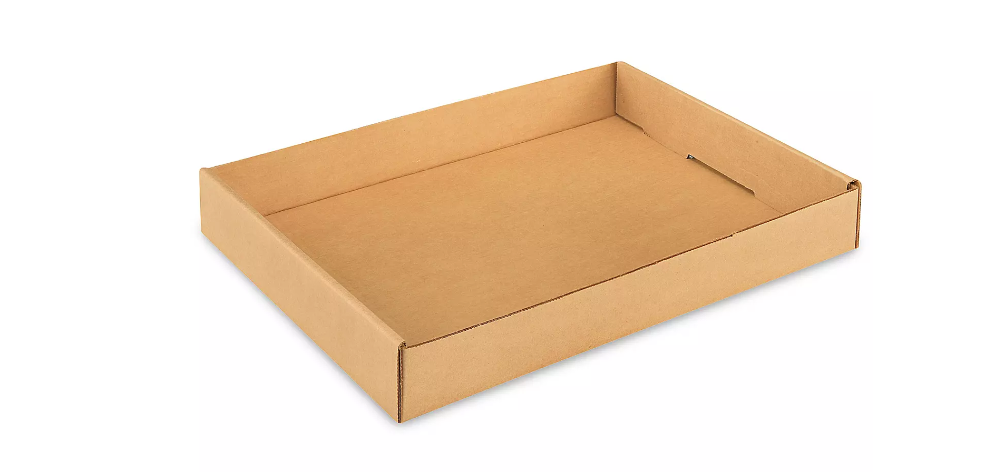 corrugated tray