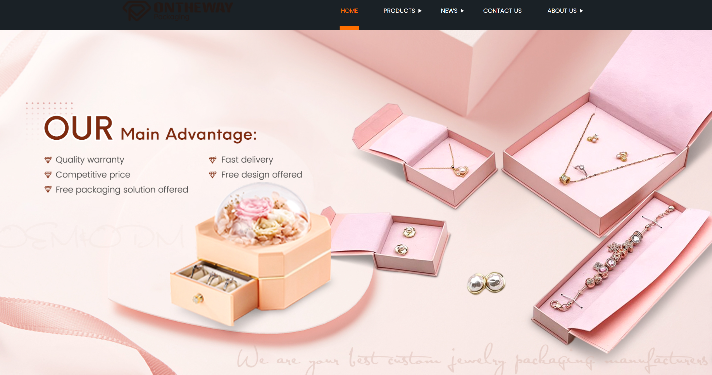 Expert in Custom Jewelry Packaging