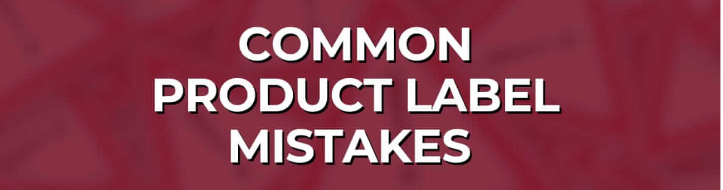 why custom label fail