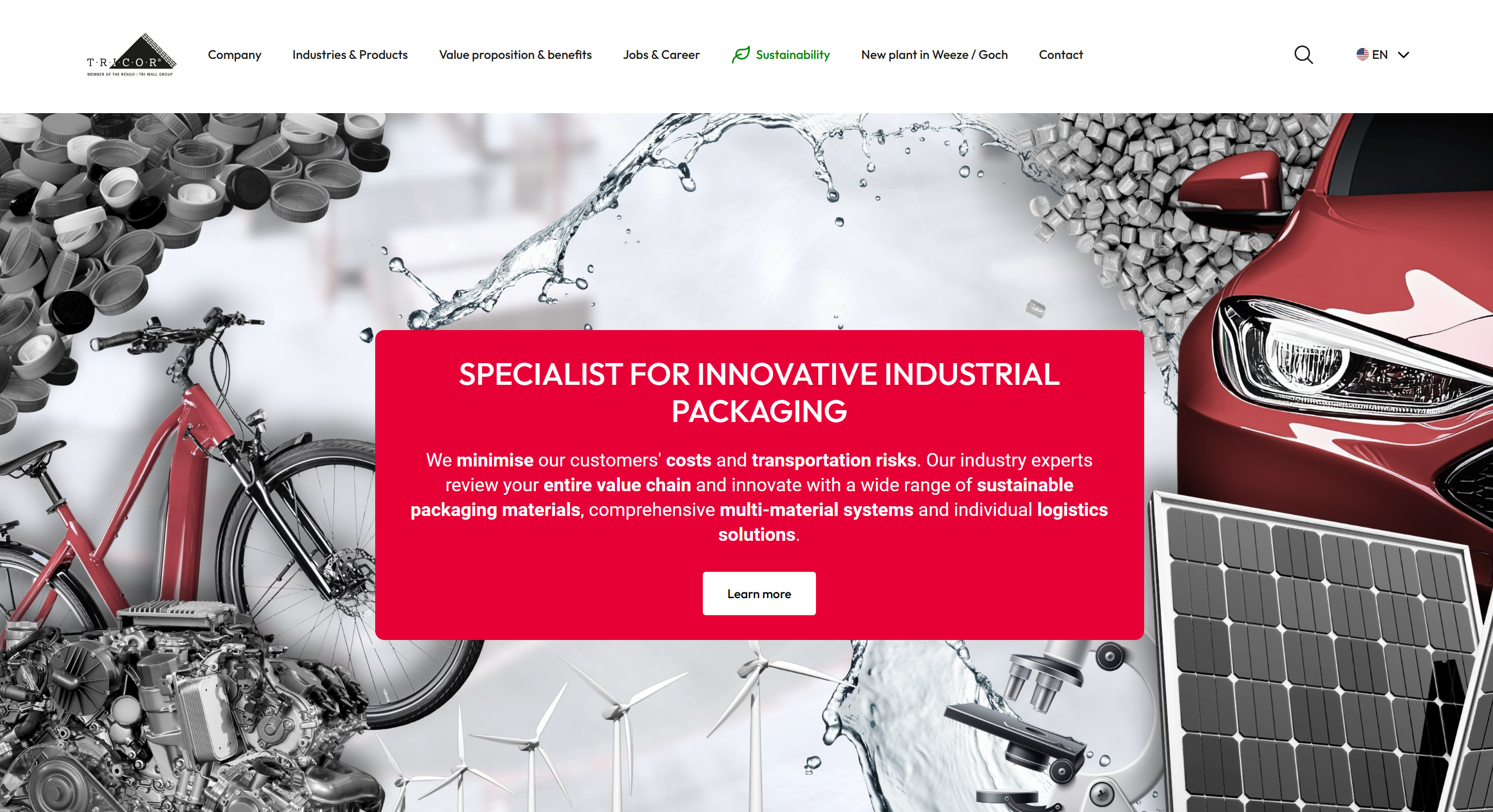 Tricor industrial packaging