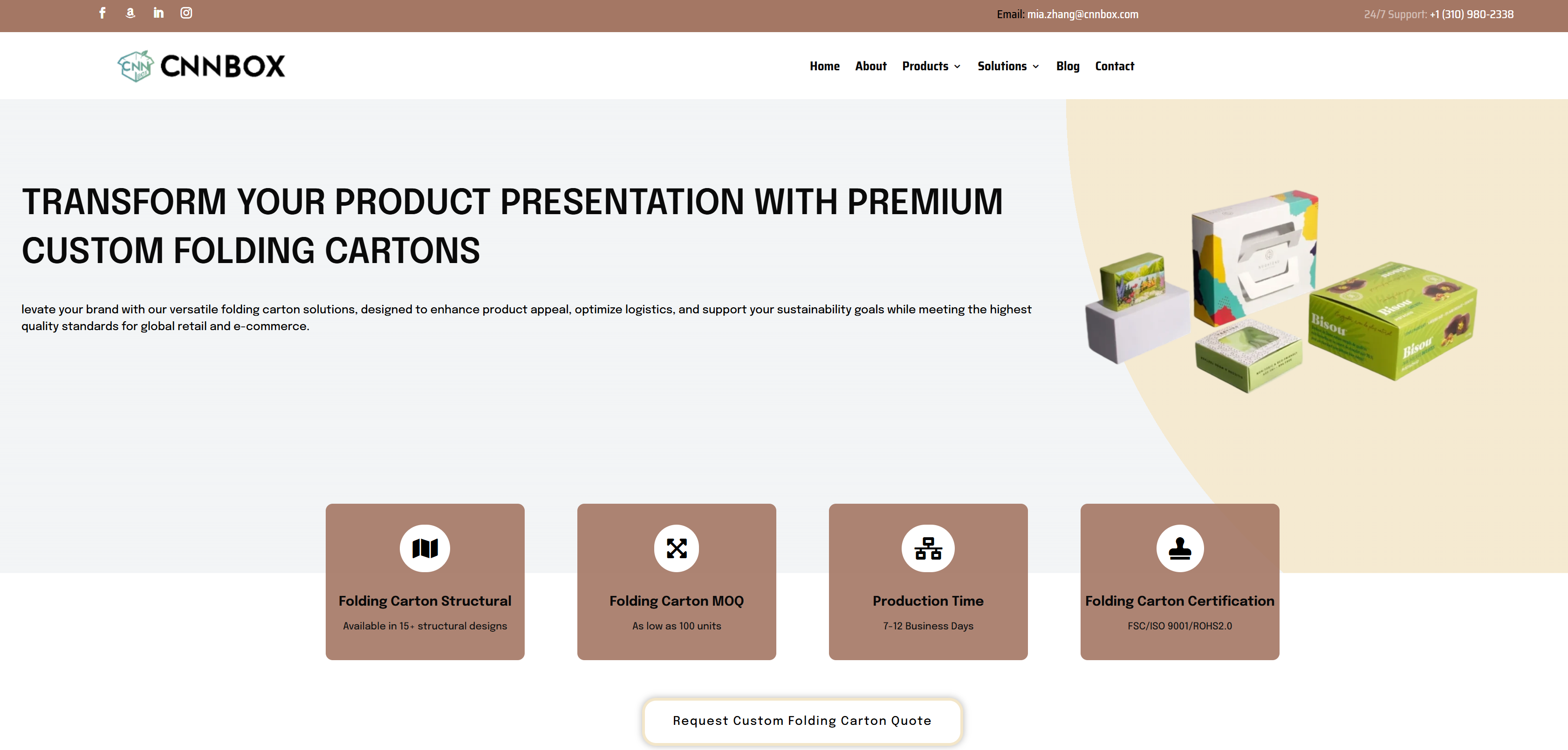 Chianese custom folding carton supply-CNN Box